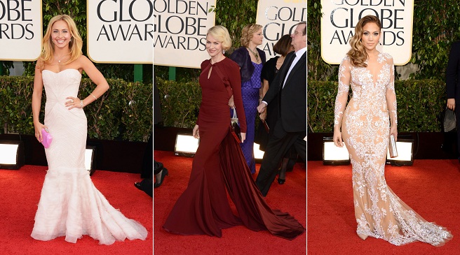 The best dressed of the 2013 Golden Globes