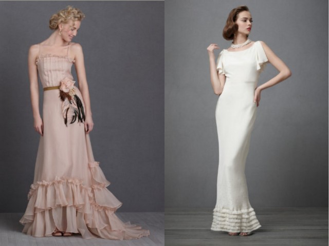 Wedding dresses vintage Bhldn