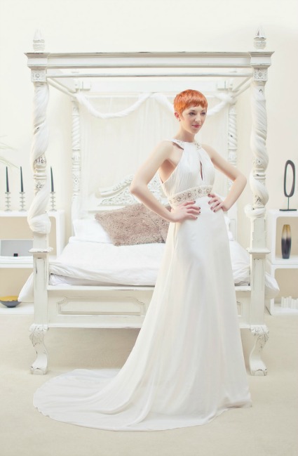 Romantic wedding dress on Etsy - Source: EstiloModa