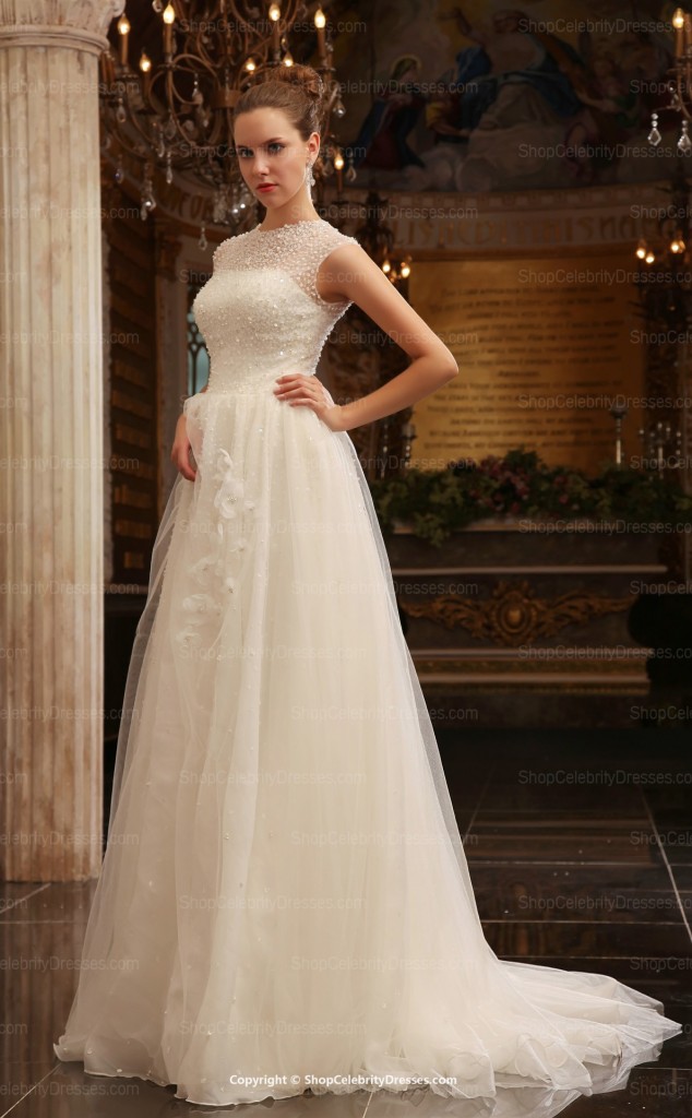 ivory-elegant-a-line--floor-length-with-chapel-train-celebrity-runway-wedding-dresses(scw020)-31