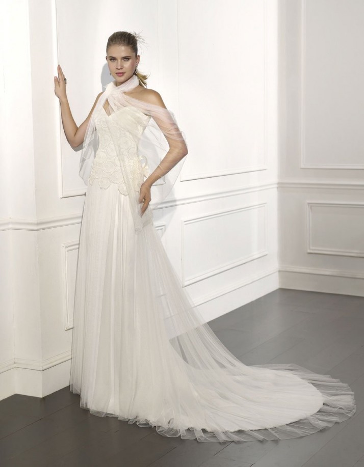 vestidos de novia tendencia 2014 novias delgaditas  vestidos de moda 