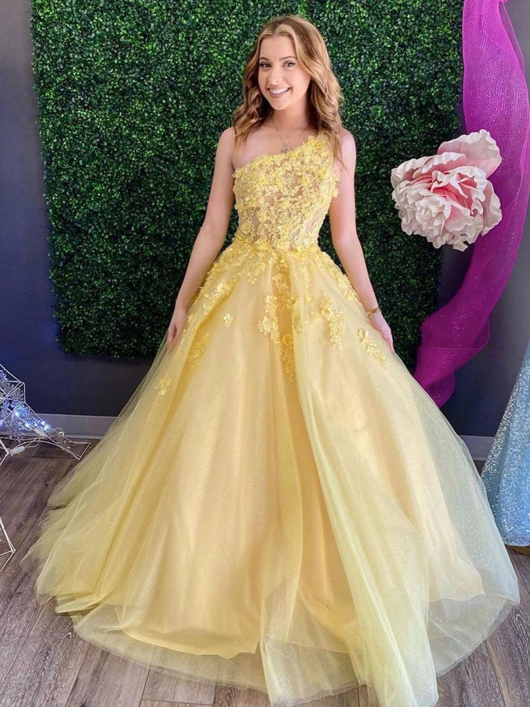 10 Yellow Teenage Prom Dress Make You Shine