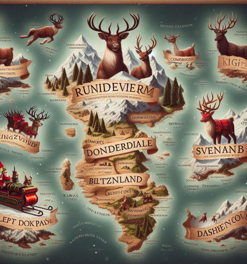 Unveiling the Enchanting World of Reindeer Names: From Dasher to Blizzard